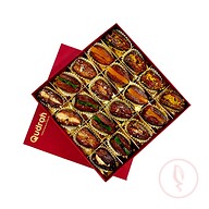 Qudrah Assorted Stuffed Dates 20 pcs box এসর্টেড স্টাফড ডেটস ২০ পিসের বক্স 