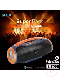 GEEOO S100 36W Super Bass Wireless Speaker