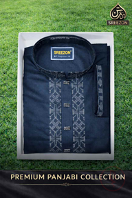 Sreezon Premium Panjabi Black