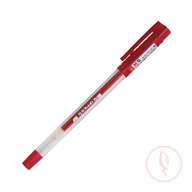 M and G Stick Gel Pen red Ink 0.5mm - 4pcs