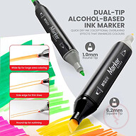 M&G Alcohol Ink Art Marker Dual Head 30pcs Set