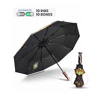 Anwer Auto Open-Close Print 10 Ribs 10 Bones Umbrella (Any Print)