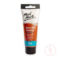 Mont Marte - Signature Acrylic Colour 75ml - Burnt Sienna