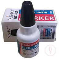 Refill ink Nishat NC-400 Whiteboard Marker Pen White Board Dry-Erase Pens School Supplies Stationery Pen Refills 25ml Black 1 Piece