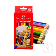 Faber Castell 12 Classic Colour Pencil Long