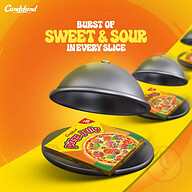 Candyland Pizza Jelly Tutty Fruity Pack (21g ) 1pec