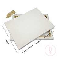 White Canvas 12x16 inch 1 Pcs