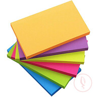 Multicolor sticky note 3x5 inch- 100 pcs