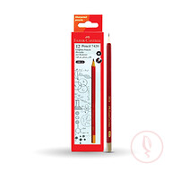Faber Castell Red Gold Pencil HB Pencil Pack of 12pc