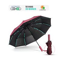 Rahman Windproof Umbrella Auto Open-Close VIP 10 Ribs 30 Bones (Any Colour)
