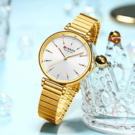Curren Stainless Steel Analog Watch For Women - 9081