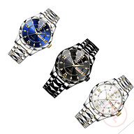 BINBOND Original Men’s Luxury Stainless Steel Watch- White and Sliver
