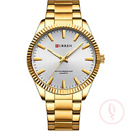 Curren Stainless Steel Fashion Wristwatch For Men - 8425