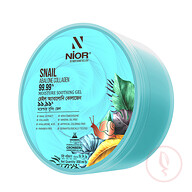 Nior Snail Abalone Collagen 99.99% Moisture Soothing Gel 300ml