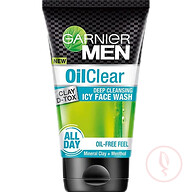 Garnier Men Oil Clear Clay D-Tox Facewash 50 gm