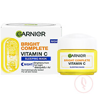 Garnier Bright Complete Vitamin C Night Sleeping Mask Cream 40gm