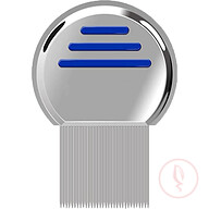 Lice and Nit Egg Free Treatment Professional Stainless Steel Lice Removal Comb for Kids and Adults (Multicolor) 1 Pcs