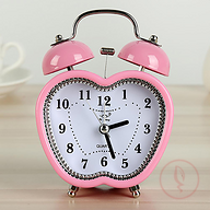 Twin Bell Alarm Table Clock Apple Retro Gonti 