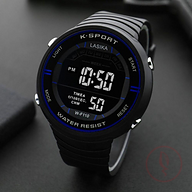  LASIKA W-F110 Water Resistance/ Waterproof Silicon Digital Watch for Men