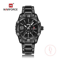 Naviforce 9117 Luxury Stainless Steel Watch For Men