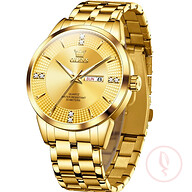 OLEVS 9917 Fashion Chinese Gents Quartz Watch Latest Steel Strap