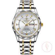 POEDAGAR 615 Men Watch For Sports Waterproof Luminous Stainless Steel
