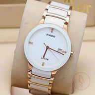 RADO White And Gold Colour Premium Quality Men Watch