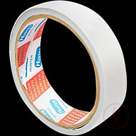 Both Sided Gum Tape 1 inch - White