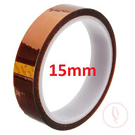 15mm Heat Resistant Kapton Tape 15mm Polyimide Reflective Tape Higmh Temperature Adhesive Polyimide Faucet Electronic Industry