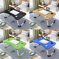 Folding Laptop Table - Portable Study and Work Desk for Bed, Sofa and Floor Use