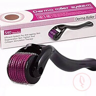 Derma Roller Micro Needle 0.5mm for Hair, Beard Growth and Facial Skin Therapy (All Sizes)