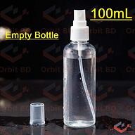 Mist Bottle Empty Mini Clear Refillable Empty Spray Bottle 100ml