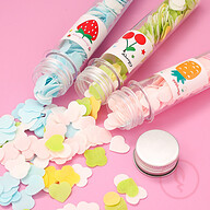 Portable Mini Soap Tablets Flower Paper Soap Travel Accessory Send Random Colors-Cherry flavor