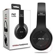 P47 Headband Foldable Stereo Bluetooth Headphones Wireless 