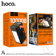 Hoco DB49 22.5W 100000Mah Large Capacity Power Bank with Cable