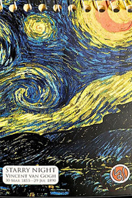 Starry Night Spiral Pocket Notebook