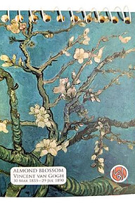 Almond Blossom Spiral Pocket Notebook