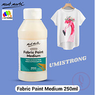 Mont Marte Fabric Paint Medium 250ml