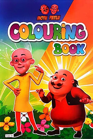Motu Patlu Colouring Book (Code- 02)