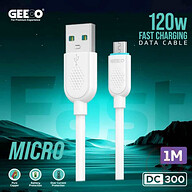 GEEOO DC300 USB to Micro 120W Fast Charging Data Cable (1M)