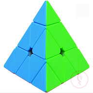 D Eternal Moyu 3X3 High Speed Stickerless Pyramid Cube