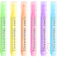 Baile Text Highlighter Assorted Pastel Colors 6 Pcs
