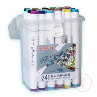 GUANGBO Dual Tip Markers Sets - 24 Colors 