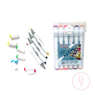 Xuetong Dual Tip Art Marker Set - 36 Pcs