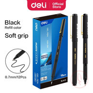 Deli Matte Arris Black Gel Pen 0.7mm EG84-BK - 1 Pc