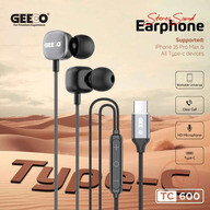 GEEOO TC600 Earphone Supported iPhone 16 and all Type-C devices
