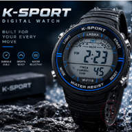  LASIKA W-F110 Water Resistance/ Waterproof Silicon Digital Watch for Men
