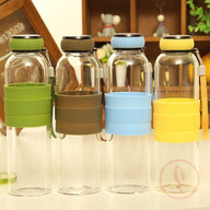 Borosilicate Glass Water Bottle 500ml – Durable & Leakproof