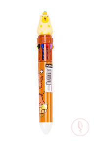 10-In-1 Multi-Color Ballpoint Pen (Cute Capybara)