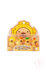 Erasers Set (Cute Capybara)